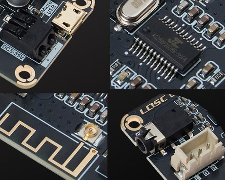 MP3 Bluetooth 5.1 Decoding Board DIY Modified Lossless Car Audio Receiver Module, LQSC BT-V5