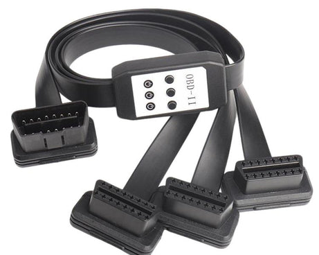 1 To 3 OBD2 Extension Cable With Switch, 1 To 3 With Switch