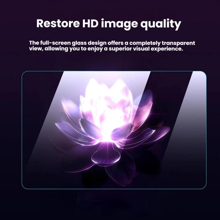 For DJI Osmo Action 6 Tempered Glass Screen Protector HD Clear Lens Film Kit