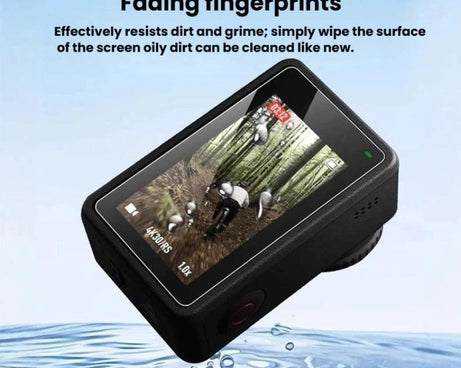 For DJI Osmo Action 6 Tempered Glass Screen Protector HD Clear Lens Film Kit