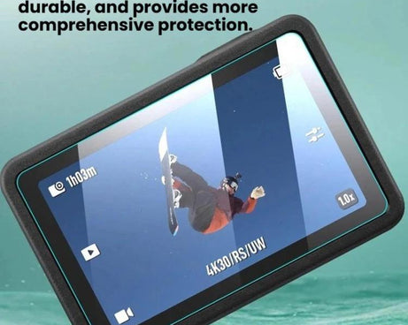 For DJI Osmo Action 6 Tempered Glass Screen Protector HD Clear Lens Film Kit