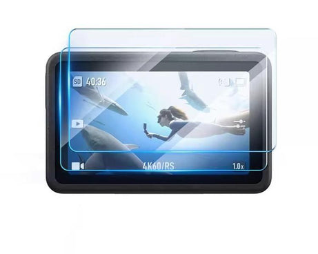 For DJI Osmo Action 6 Tempered Glass Screen Protector HD Clear Lens Film Kit