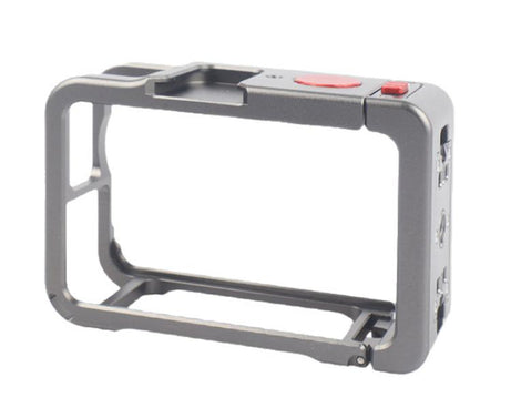 For DJI Osmo Action 6 Metal Extension Cage Protective Frame with Cold Shoe Mount