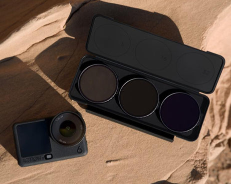 For DJI Osmo Action 6 Original ND Filter Set (ND8/ND16/ND32), ND Filter Set