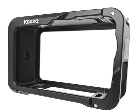 kozzo DJ101 Metal Rabbit Cage Sports Camera Dual Opening Aluminum Alloy Expanding Protective Bezel