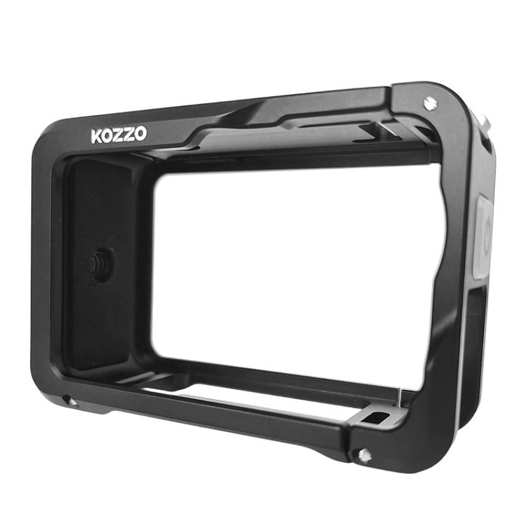 kozzo DJ101 Metal Rabbit Cage Sports Camera Dual Opening Aluminum Alloy Expanding Protective Bezel