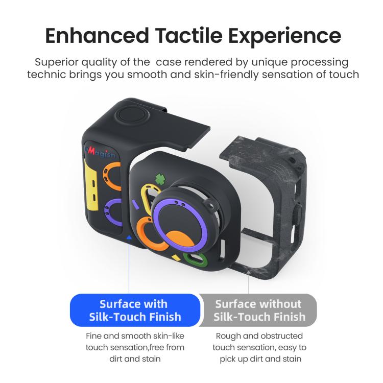 For Insta360 Go Ultra aMagisn Colorful Silicone Case Fun Durable Camera Skin Cover