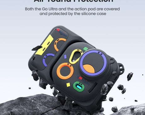 For Insta360 Go Ultra aMagisn Colorful Silicone Case Fun Durable Camera Skin Cover