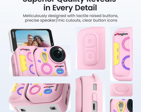 For Insta360 Go Ultra aMagisn Colorful Silicone Case Fun Durable Camera Skin Cover