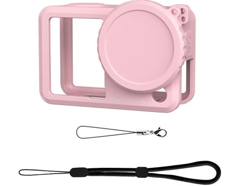 For DJI Osmo Action 6 Flymile Action Camera Lens Shockproof Silicone Case