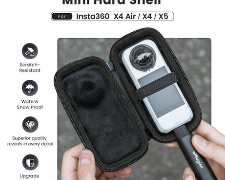 aMagisn Portable Camera Body Case for Insta360 X4 Air/X4/X5 Compact Protective Storage Bag, Storage Bag