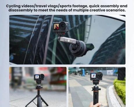 DJI Osmo Action 6 / Nano Flymile Magnetic Quick-Release Base 1/4 Expansion Adapter, For DJI Osmo Action 6 / Nano