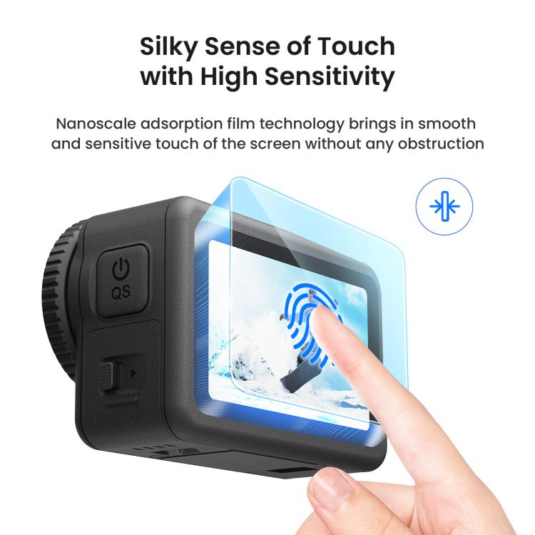 For DJI Osmo Action 6 aMagisn 9H Hardness Tempered Glass Screen Protector