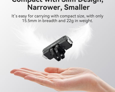 For DJI Osmo Action 6/Nano aMagisn Bidirectional Magnetic Quick Release Adapter  2.0