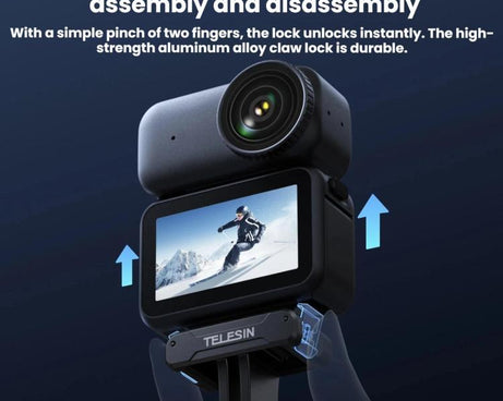 For DJI Osmo Nano TELESIN Magnetic Quick-Release Base