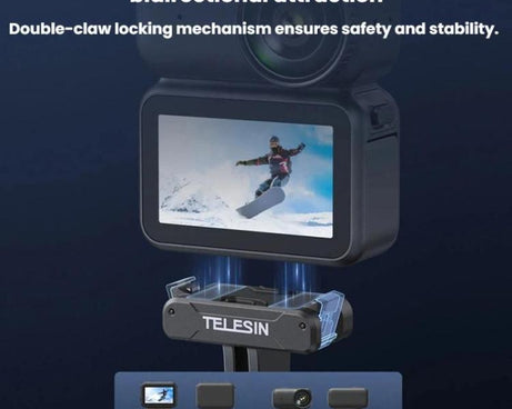For DJI Osmo Nano TELESIN Magnetic Quick-Release Base
