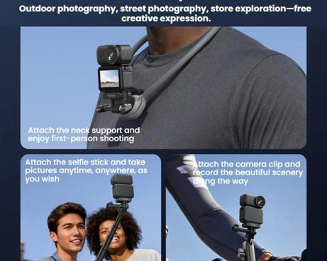 For DJI Osmo Nano TELESIN Magnetic Quick-Release Base