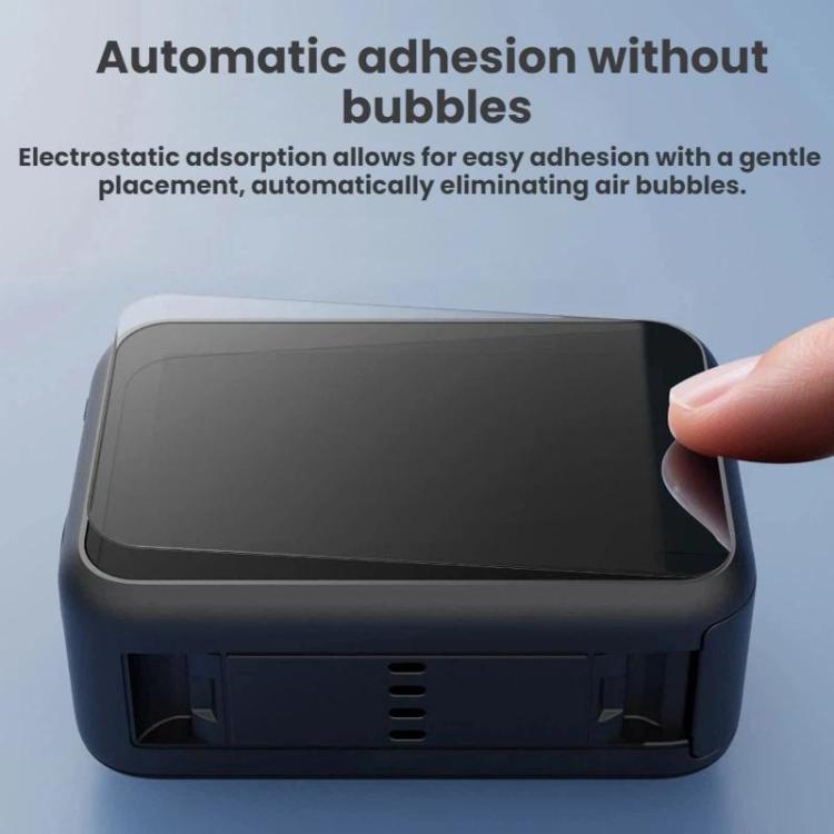 For DJI Osmo Nano TELESIN Tempered Glass Screen Protector + Camera Lens Soft Film