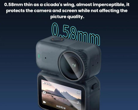 For DJI Osmo Nano CYNOVA HD Scratch-Resistant Tempered Glass Screen Protector