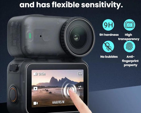For DJI Osmo Nano CYNOVA HD Scratch-Resistant Tempered Glass Screen Protector