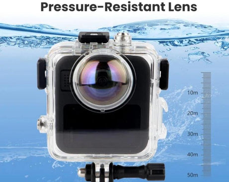 For GoPro MAX2 Waterproof Housing 50m Dive Case Anti-Fog Protective Shell, Waterproof case