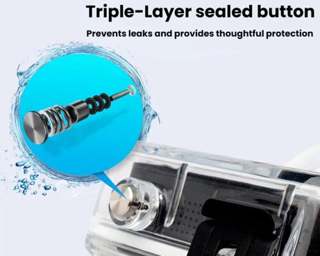 For GoPro MAX2 Waterproof Housing 50m Dive Case Anti-Fog Protective Shell, Waterproof case
