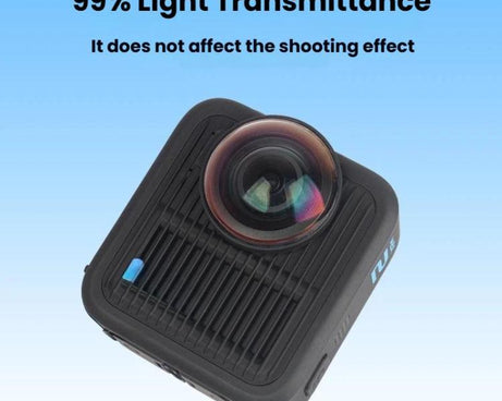 For GoPro MAX2 Optical Glass Lenses Dual Lens Protectors Anti-Fog & Scratch-Resistant Camera Lens Cap, Glass Lenses
