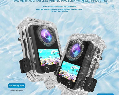 For DJI Osmo 360 Full Invisible Waterproof Case 40m Depth Diving Housing Underwater Camera Shell, Waterproof Case