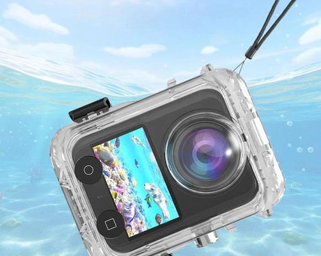 For DJI Osmo 360 Full Invisible Waterproof Case 40m Depth Diving Housing Underwater Camera Shell, Waterproof Case