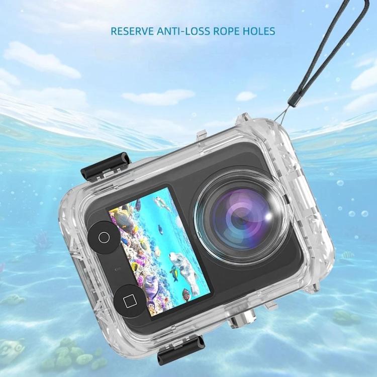 For DJI Osmo 360 Full Invisible Waterproof Case 40m Depth Diving Housing Underwater Camera Shell, Waterproof Case