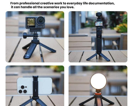 LKTOP Mini Desktop Tripod With 1/4-Inch Thread For Action Cameras And Smartphones