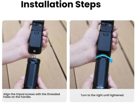 LKTOP Mini Desktop Tripod With 1/4-Inch Thread For Action Cameras And Smartphones