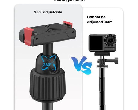 Magnetic Quick-Release Handheld Selfie Stick Tripod for DJI Osmo Action 5 Pro, 4, 3 with 360-Degree Rotation, for DJI Osmo Action 5 Pro, 4, 3