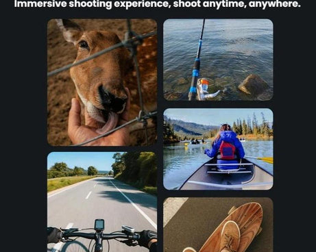 For Insta360 GO Ultra Flymile Magnetic Neck Clip Camera Mount