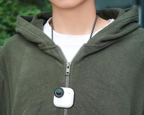 For Insta360 GO Ultra Flymile Magnetic Neck Clip Camera Mount