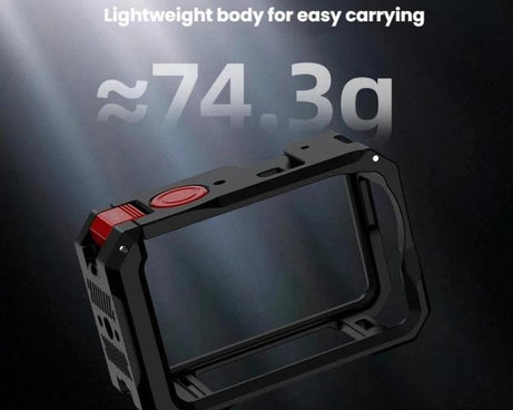 For DJI Osmo Action 6 Flymile Camera Cage Metal Protective Frame Expansion Case, AC6001