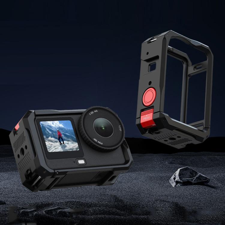 For DJI Osmo Action 6 Flymile Camera Cage Metal Protective Frame Expansion Case, AC6001