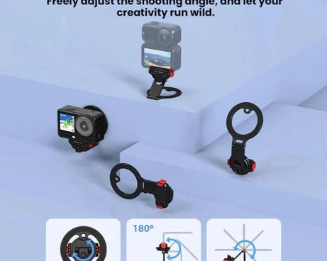 For DJI Osmo Action 6 / Nano Flymile Bidirectional Magnetic Bracket Extension Clip