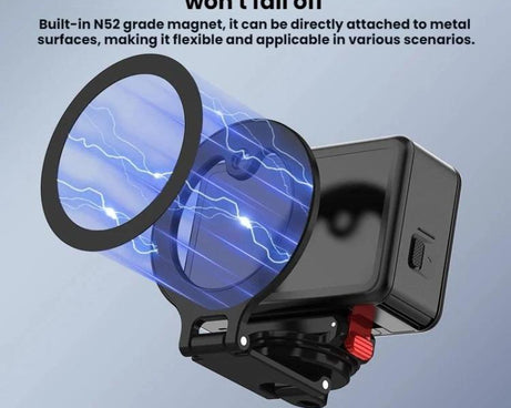 For DJI Osmo Action 6 / Nano Flymile Bidirectional Magnetic Bracket Extension Clip