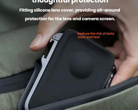 For DJI Osmo 360 PGYTECH Panoramic Camera Metal Cage Protective Extended Frame
