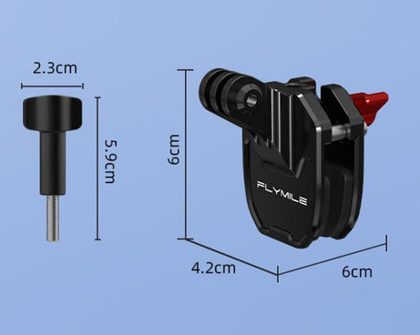 Flymile Camera Motorcycle Windshield Bracket Mounting Clip