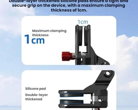 Flymile Camera Motorcycle Windshield Bracket Mounting Clip