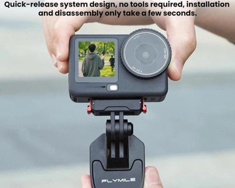 Flymile Camera Motorcycle Windshield Bracket Mounting Clip
