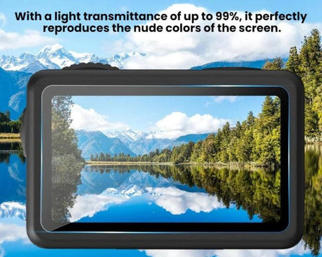 For DJI Osmo Action 6 Flymile Camera Lens HD Tempered Glass Screen Protector