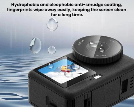 For DJI Osmo Action 6 Flymile Camera Lens HD Tempered Glass Screen Protector