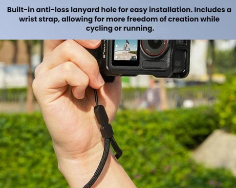 For DJI Osmo Action 4 / 3 / 5 Pro Flymile Adapter Extended Rabbit Cage Accessory, Handle, Set Plastic Version