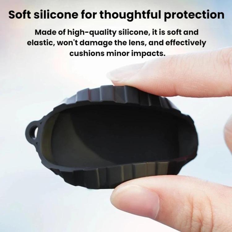 For DJI Osmo Action 6 Flymile Dustproof Protective Silicone Lens Cap