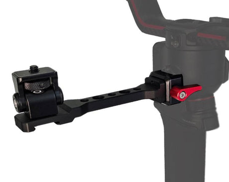 For DJI Ronin RS 2 / RS 3 / RS 4 / RSC 2 Stabilizer Mount Lighting Microphone Side Extension
