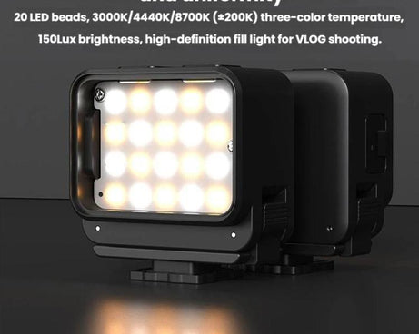 For DJI Osmo Aciton 6 / Osmo Nano Flymile Magnetic Selfie Light, For DJI Osmo Aciton 6 / Osmo Nano