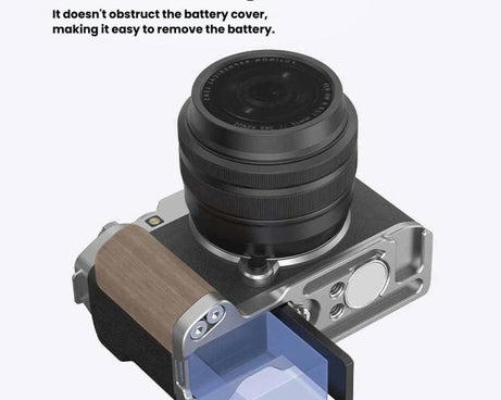 Camera Expansion Accessories Arca-Swiss Quick Release Metal Base, For Fujifilm X-M5 Ebony L-Plate, For Fujifilm X-M5 Walnut L-Plate, For Fujifilm X-M5 Thumb Grip Black, For Fujifilm X-M5 Thumb Grip Silver